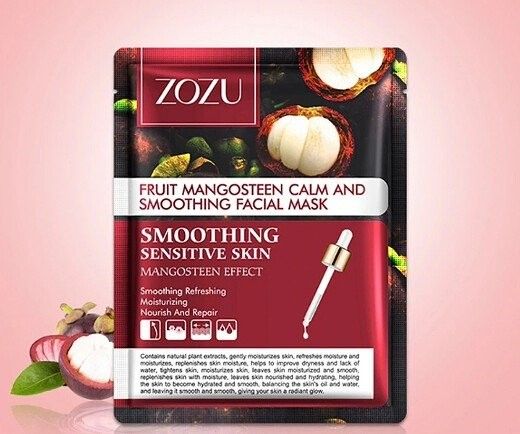 ZOZU Antioxidant, softening face mask with mangosteen extract